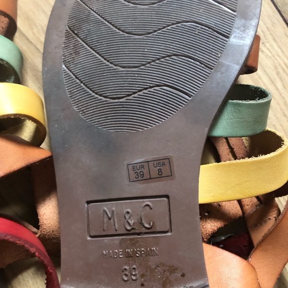 Muse & Cloud sandals from Anthropologie. Never worn. They are a size 39/size 8 - Picture 3 of 3